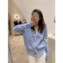 탐 브라운 컬리지 스타일 루즈 울 니트 가디건(해외 배송)