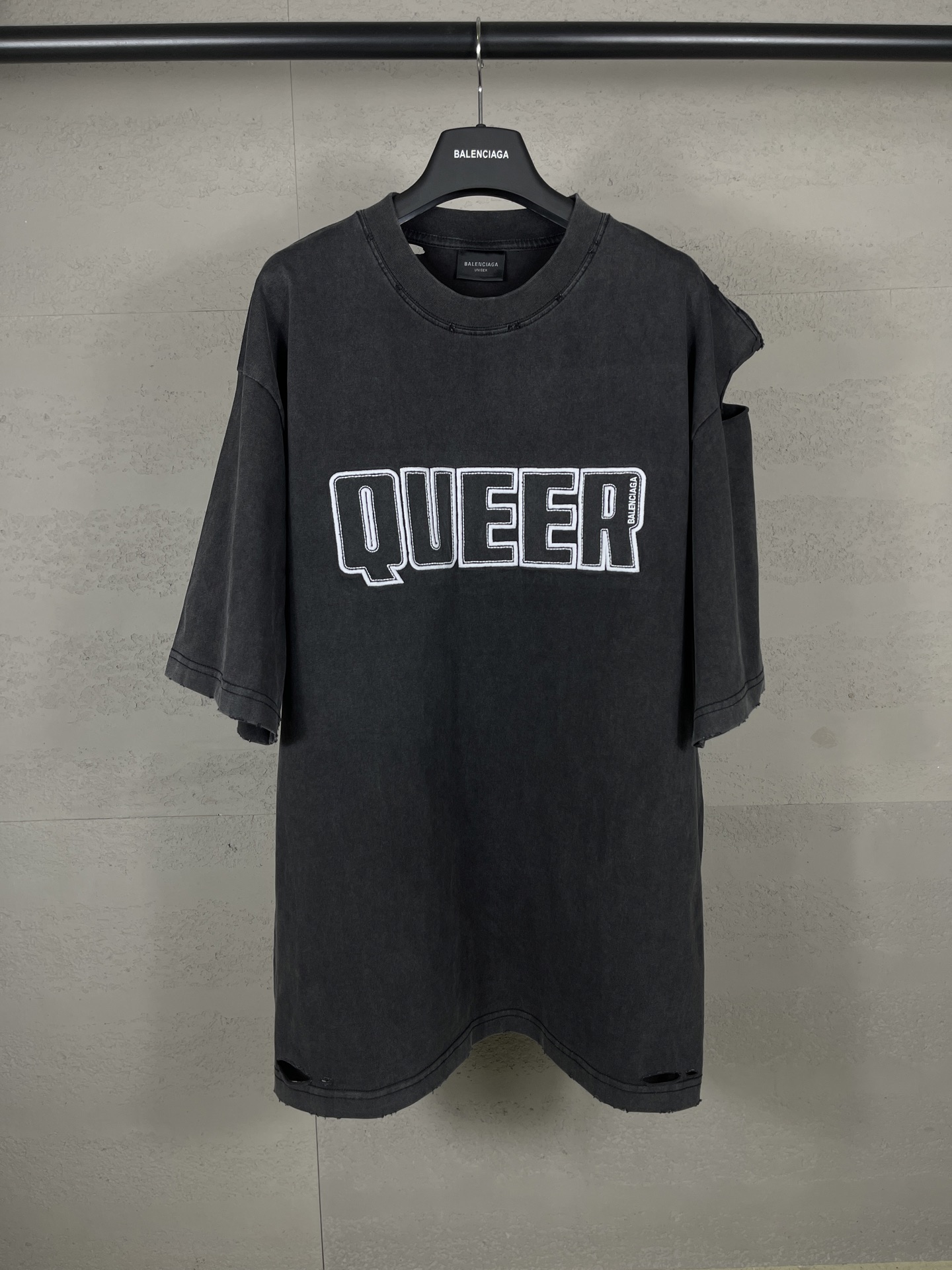 발란시아가 25 뉴 워싱 빈티지 티 (해외 배송)
