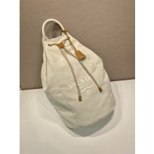 프라다 린넨 블렌드 드로스트링 백(해외 배송)