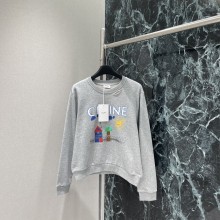 셀린느 뉴 슬림핏 여성 맨투맨 (해외 배송)
