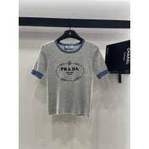 프라다 여성 울 원사 티셔츠 (해외 배송)